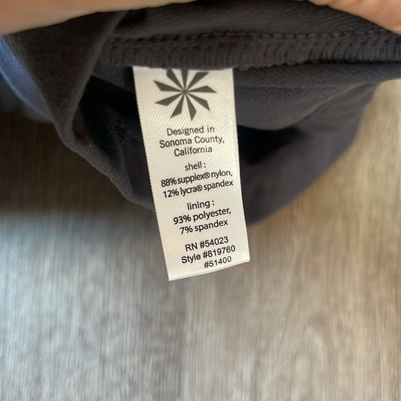 Athleta Dark Blue gray size medium active ware A-Line Skirt - Picture 8 of 8